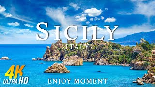 Sicily Italy 4K • Scenic Relaxation Film with Peaceful Relaxing Music and Nature Video Ultra HD