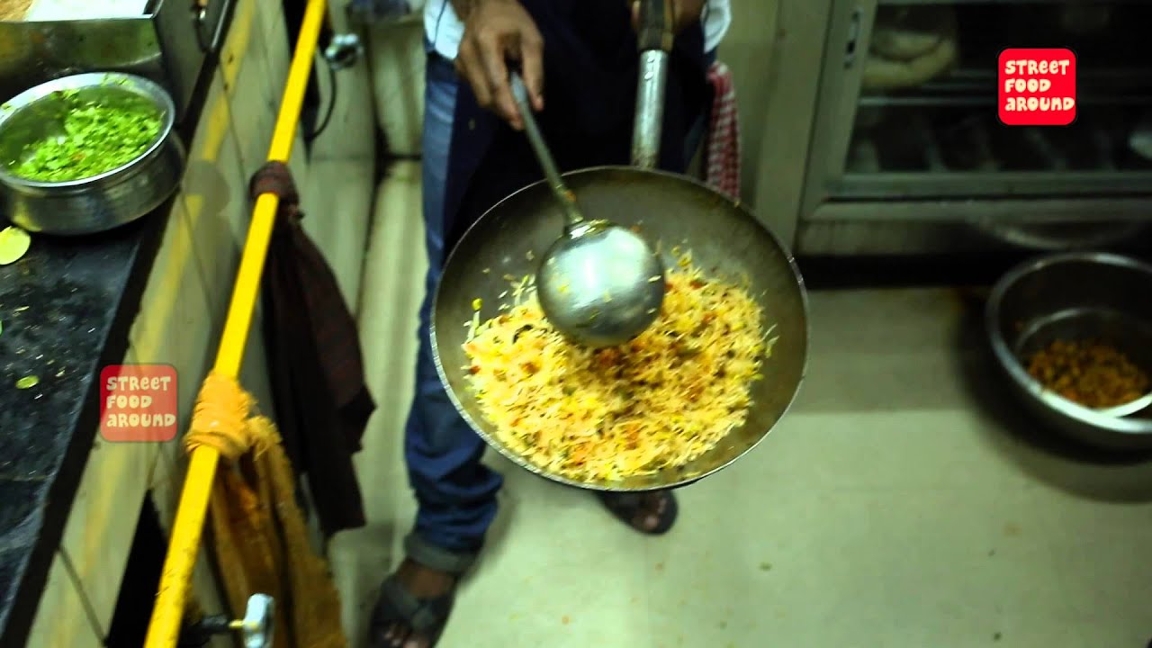 veg biryani packing | Street Food Around