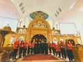 St Mina \u0026 St Marina Choir ترنيمة في يوم عظيم احتفل الكون