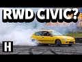 RWD Honda Civic!? Wild SR20 Powered EG Hatch