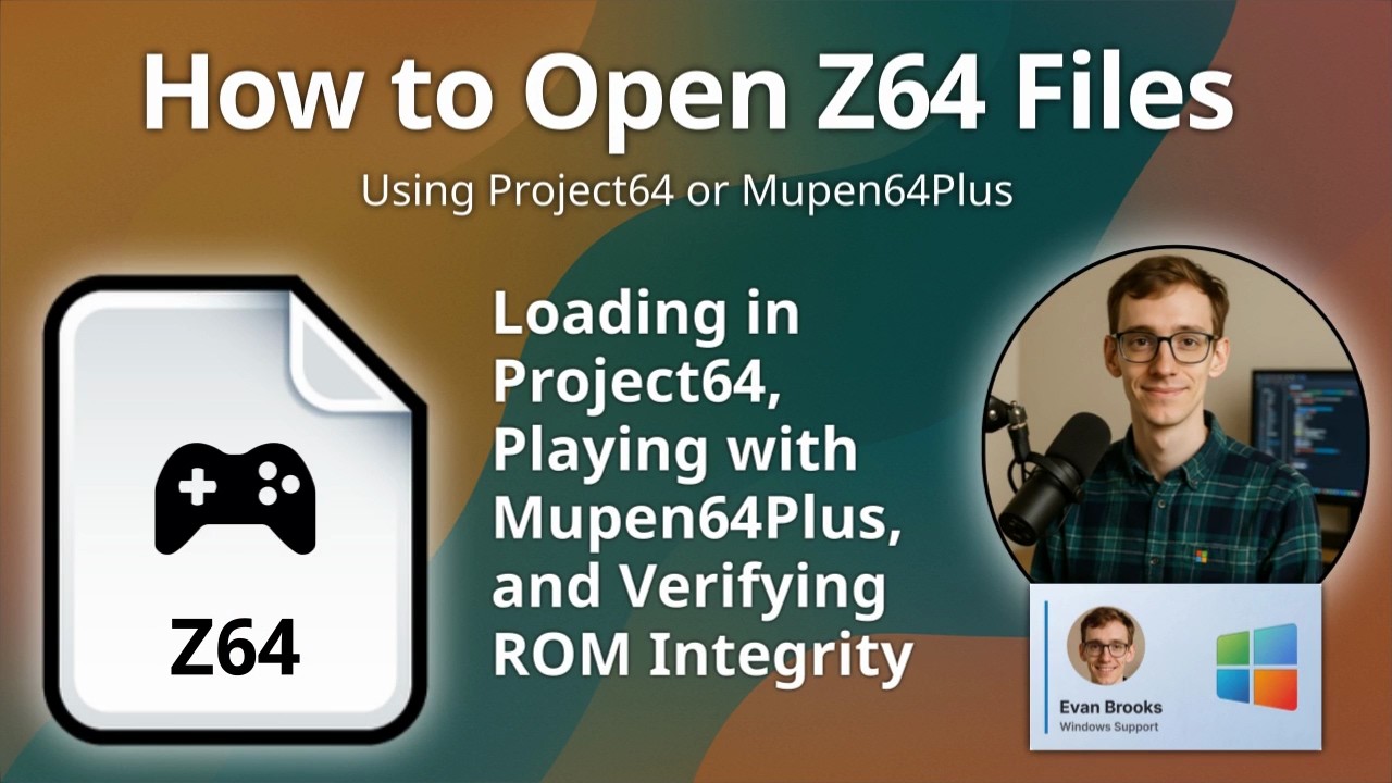 How to Open Z64 Files (Nintendo 64 Game ROM) - YouTube