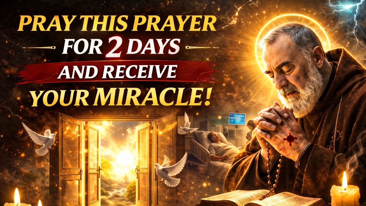 Padre Pio Makes the Impossible Happen – Pray This Prayer for 2 Days and Receive Your Miracle!