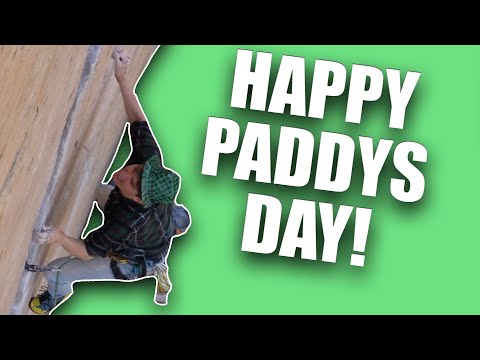Happy St Patrick’s Day from Joshua Tree | Crack Climbing
