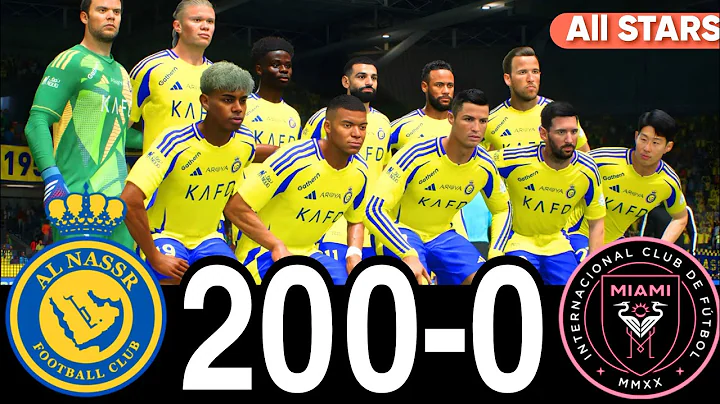 FC 25 -MESSI RONALDO NEYMAR & MBAPPE | ALL STARS |  REAL MADRID 100-0 MANCHESTER UNITED