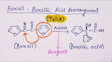 Trick for Benzil Benzilic Acid Rearrangement | Named Reactions in organic chemistry | CSIR-NET
