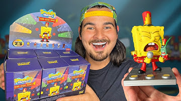 Opening SpongeBob SquarePants Band Geek Blind Boxes (1/48 Rare!)