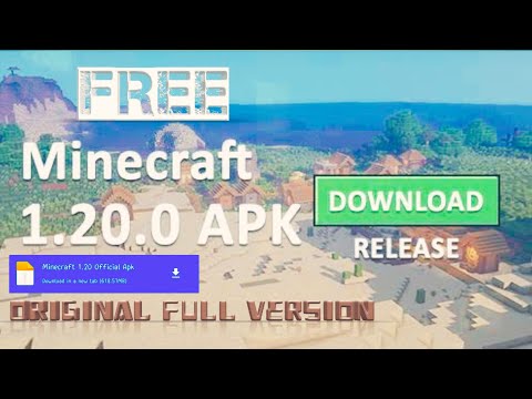 Download MCPE 1.20.0, 1.20.40, and 1.20.80 Free Apk 