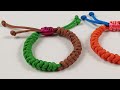 Snake knots bracelet making / Macrame bracelet / Paracord bracelet /pulsera de macramé / ep.1