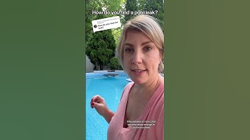 Find the Leak: Pool Hacks for Your Backyard #poolleak #leakdetection