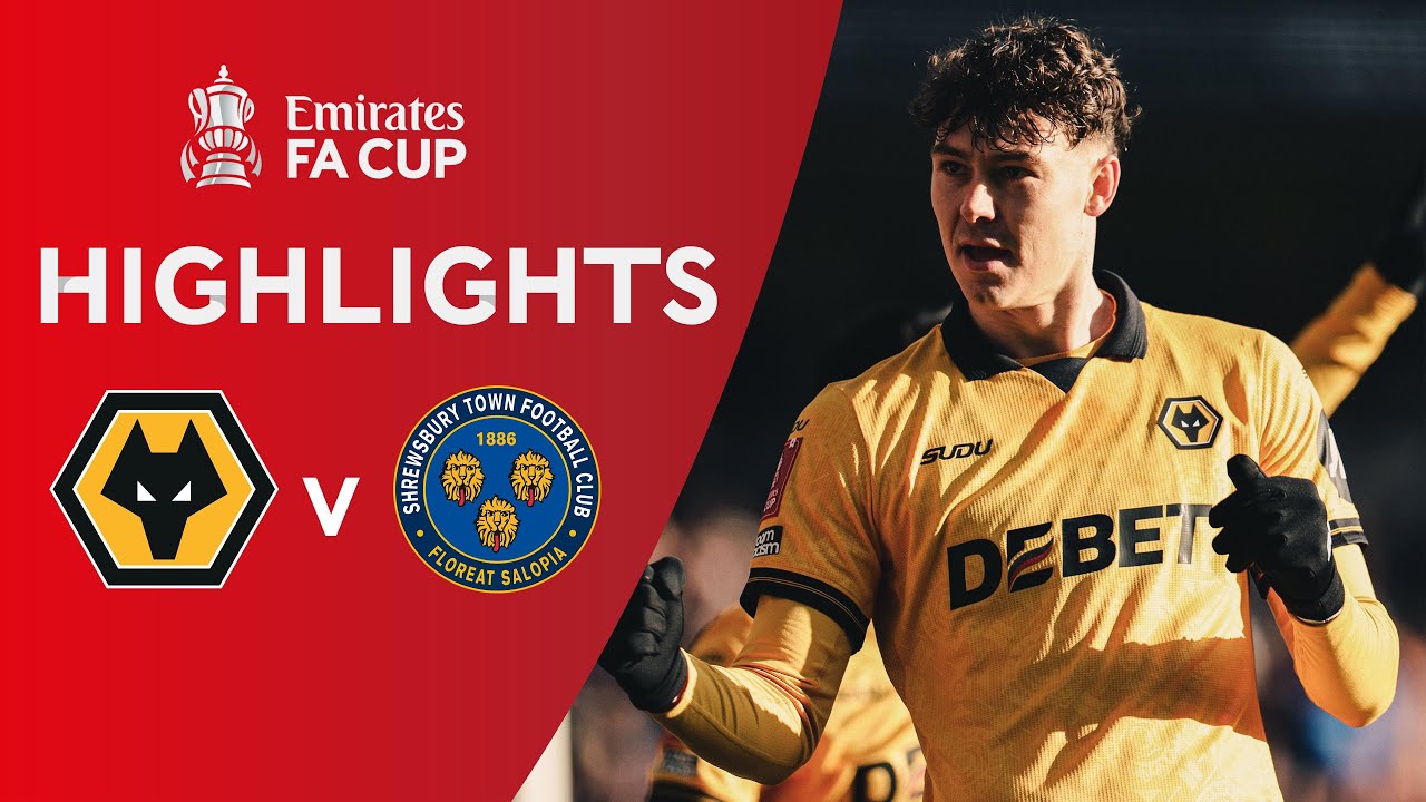 [Highlight] Emirates FA Cup : Wolverhampton vs Shrewsbury Town (10-01-69)