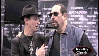 Twisted Sister's Mark "The Animal" Mendoza at NAMM 2013 Content