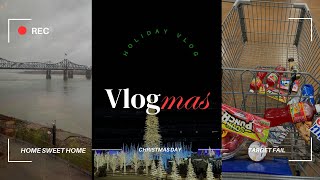 VLOGMAS | Target FAIL + New Puppy + Christmas Day + The Color Purple & More