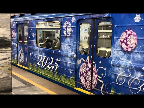 Новогодний поезд минского