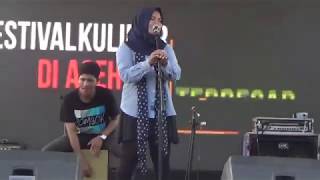Fourtwnty - Fana Merah Jambu Cover by Sant Art feat Ulfa Khaliqa | Aceh Culinary Festival 2018