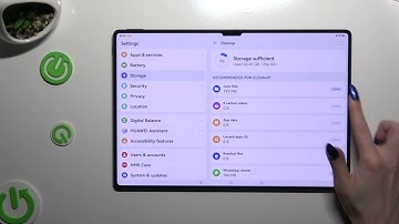 How to Perform a Storage Cleanup on HUAWEI MatePad Pro 13.2