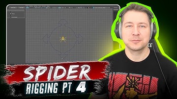 Intro to Rigging in Maya | Spider Rigging Part 4: Creating Controls🕷️ (Step by Step) Tutorial