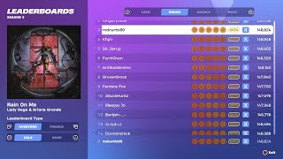 Download Lagu [Fortnite Festival S2] Rain On Me Expert Drums 100% FC World Record MP3