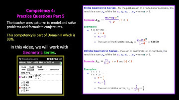 TExES 7-12 (235) Math Exam Competency 4: Practice Questions Part 5