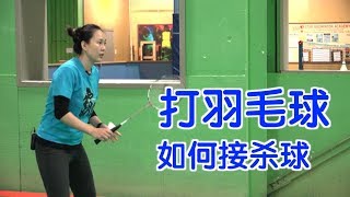 羽毛球如何接杀球|羽毛球技巧Badminton smashing defend technique