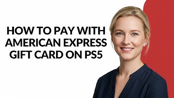 HOW TO PAY WITH AMERICAN EXPRESS GIFT CARD ON PS5 - Julia