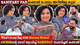 What's In My Bag With Mareena Michael | Sanitary Pad | Variety Challenge | Milestone Makers