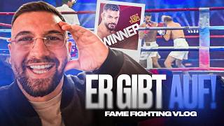 SEIN GEGNER GIBT AUF 😱🔥 EDIZ & MCKYTV FAME FIGHTING KAMPF VLOG 🥊