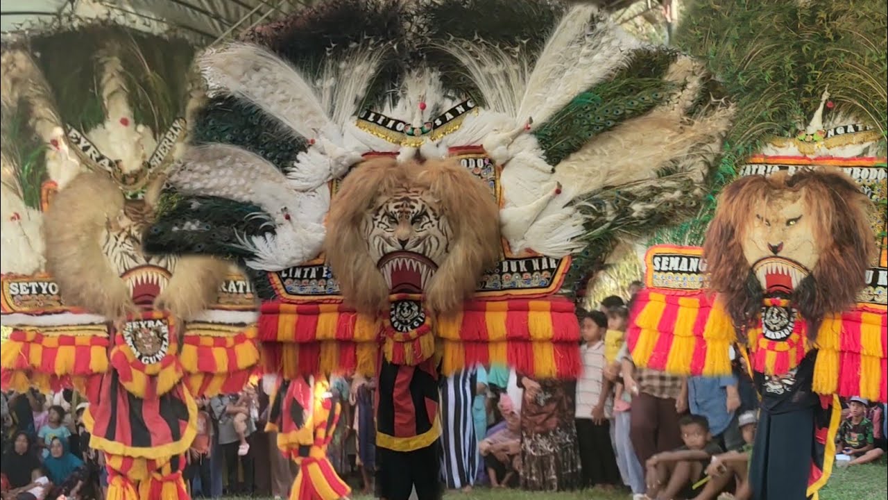 MERINDING❗DADAK MERAK CANTIK REOG PONOROGO TERBESAR GEGERKAN MAKAM PUNDEN KERAMAT GLONGGONG MADIUN