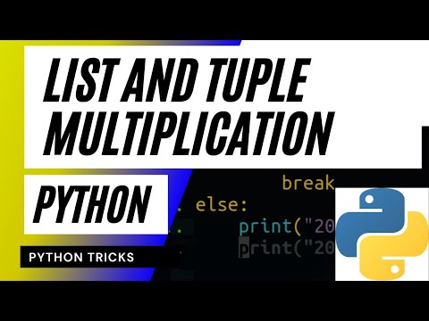List and tuple