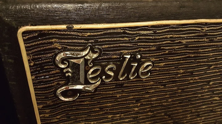 SRV through a Vintage Leslie 16 Speaker | Chris Ki...