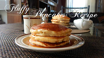 Fluffy Pancakes Recipe | The Sweetest Journey