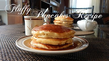Fluffy Pancakes Recipe | The Sweetest Journey