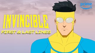 Invincible Season 1: First And Last Lines | Invincible | Prime Video