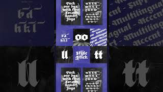 Black Obesity Font Download