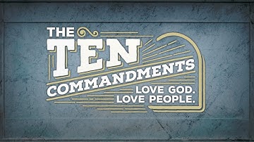 The 2nd Commandment - No Idols