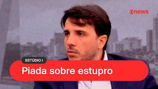 Renan Santos Sobre Vídeo Com Declarações De Estupro Foi Uma Piada Infeliz E Me Arrependo