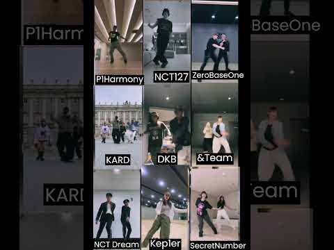 Kpop idols doing