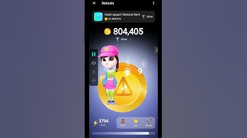 Click and Earn Money with NOTCOIN|Mining tokens ⚡⚡⚡ #notcoin  #bitcoin  #shorts