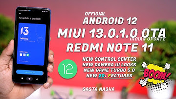 Redmi Note 11 Official MIUI 13.0.1.0 Android 12 Public update Review | Sasta Nasha by Xiaomi 🤣