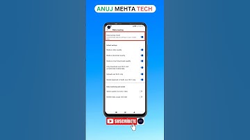 Data Saving Mode Setting YouTube || How to On Data Saver On YouTube Videos || #datasaver #youtube