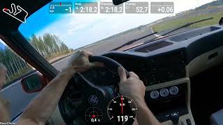 Kymiring RRC 28.8.22 time lap whit BMW e28 M5