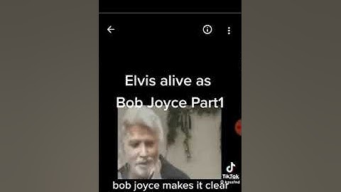 Is It Really Elvis? Exploring the Bob Joyce Connection