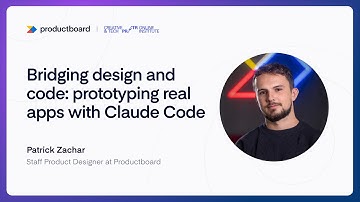Bridging design and code: prototyping real apps with Claude Code - Patrick Zachar