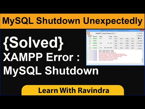 [Solved]XAMPP Error :