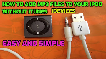 How to Transfer MP3 to iPod And all iDevices Without iTunes (easy and simple)