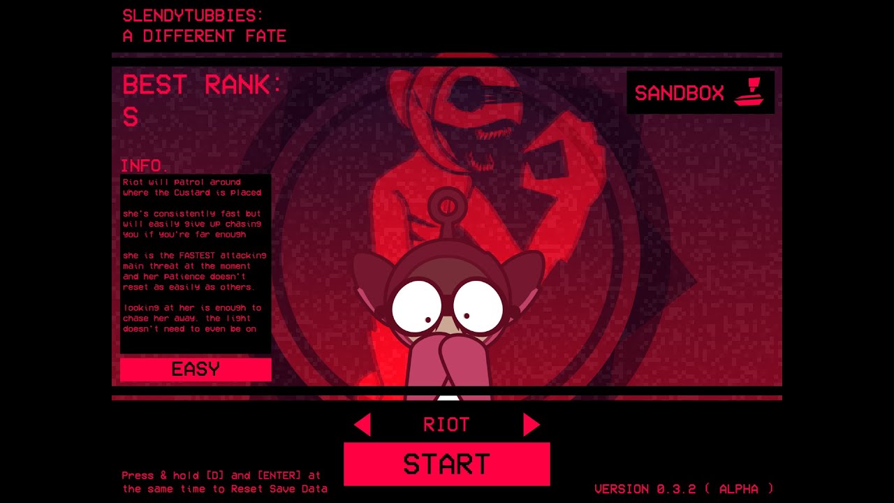 Slendytubbies A Different Fate | 0.3.2 update!