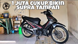 Modifikasi Supra Fi Racing Look Dana Pelajar