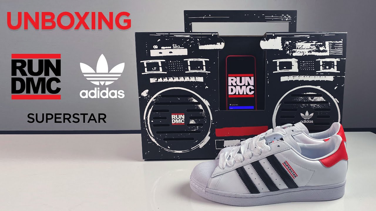 UNBOXING | adidas Superstar Run-D.M.C. ¡Incluye Boombox! 📻 - YouTube