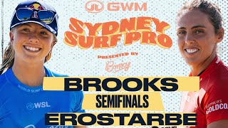 Erin Brooks vs Nadia Erostarbe I GWM Sydney Surf Pro presented by Bonsoy - Semifinals
