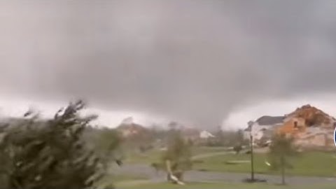 Man & his dog barely make it to safety before tornado hits!🌪️ #tornado #viral #youtube #viralvideo