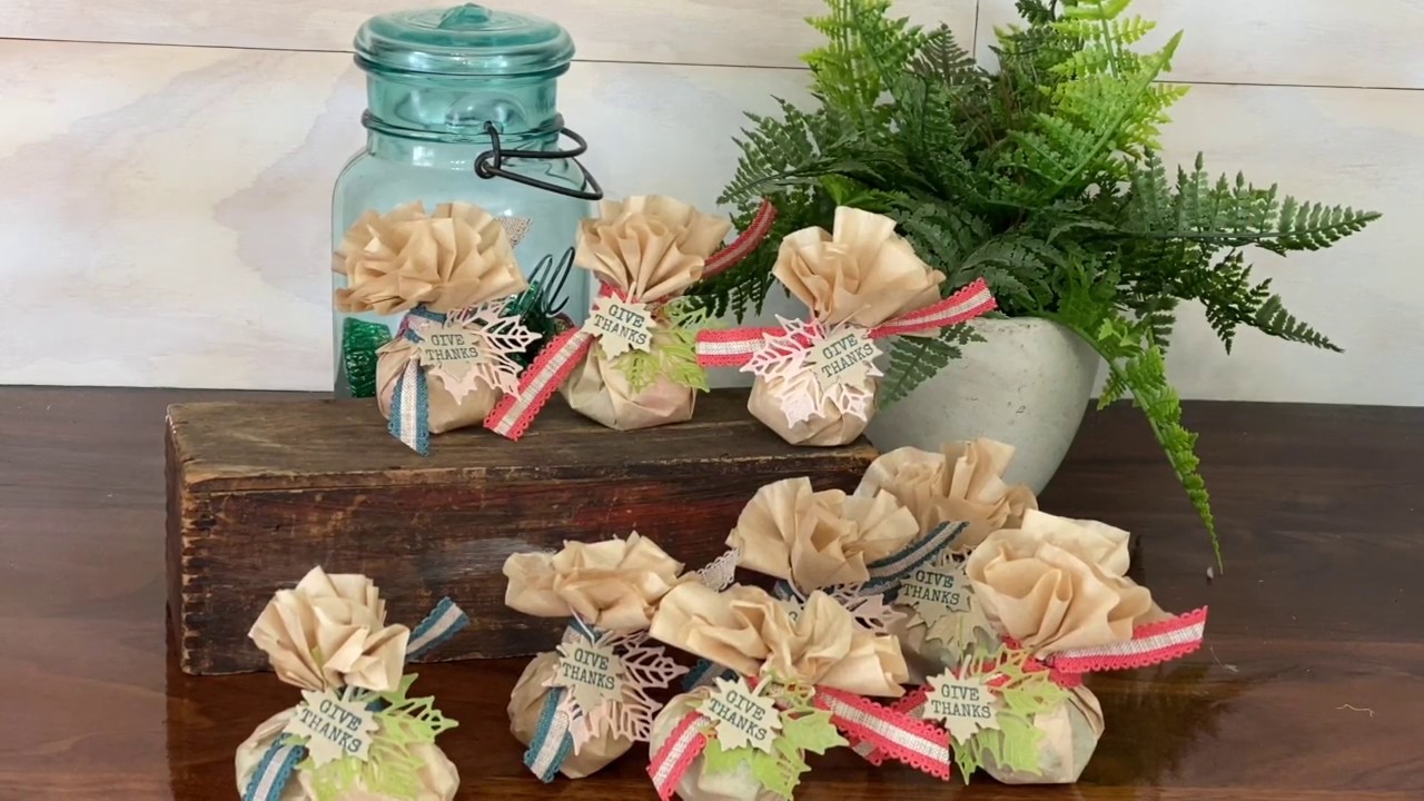 DIY Thanksgiving Table Favors YouTube